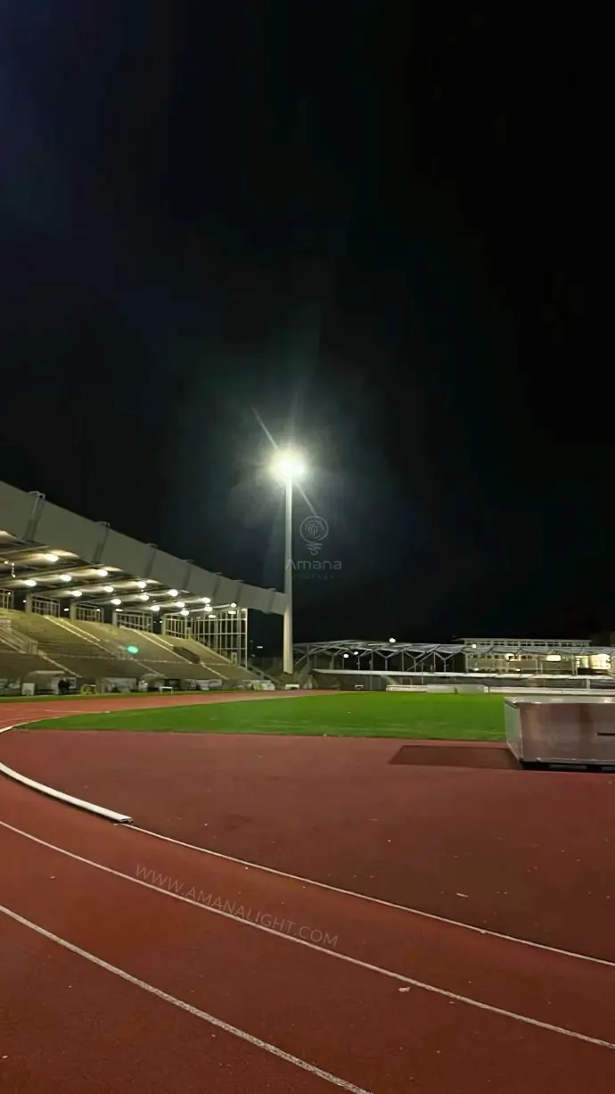 Stadium Lighting Poles – High-Mast Structures Designed for Floodlight Systems in Sports Fields, Football Stadiums, Tennis Courts, and Outdoor Arenas. Engineered for Optimal Light Distribution, Glare Control, and Compliance with International Sports Lighting Standards. Available in Galvanized Steel and Custom Heights.